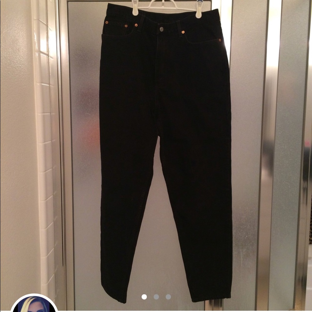 Levi Strauss Black Jeans